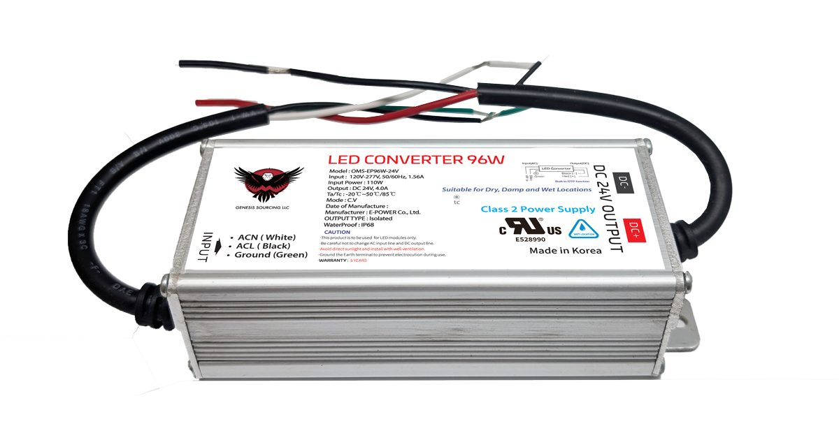 24v - 96w Genesis Power Supply